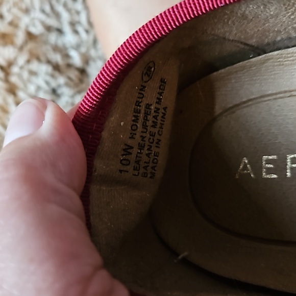 Aerosol Homerun Bow Tie Leather Ballet Flat - Picture 7 of 7